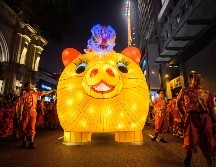 Celebran la llegada del Año del Cerdo
