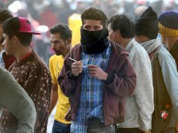 En total, unos dos mil 200 migrantes arrancaron su caravana el 15 de enero en Honduras. AP/J. Lara