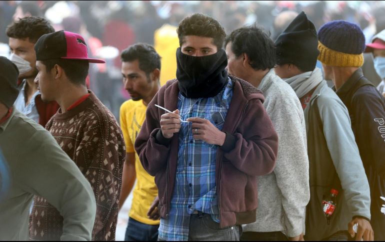 En total, unos dos mil 200 migrantes arrancaron su caravana el 15 de enero en Honduras. AP/J. Lara
