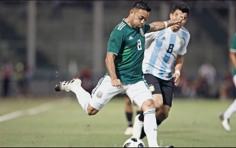 La última ocasión que Fabián tuvo acción en un encuentro fue en el amistoso entre México y Argentina del 17 de noviembre pasado. MEXSPORT /
