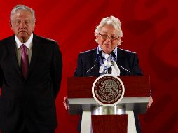 Sánchez Cordero recuerda que toda su información patrimonial es pública, así como su declaración de probable conflicto de interés. NTX / J. Lira