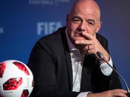 Gianni infantino ya había anunciado que buscaría la reelección el pasado mes de  junio, con el objetivo de continuar la transformación que acometió desde su llegada al organismo. AFP / ARCHIVO