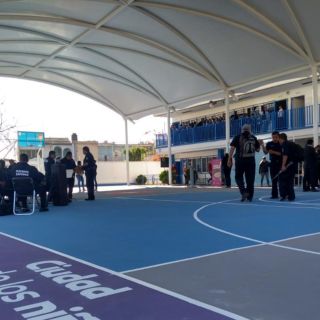 Remozan escuela secundaria 66, en Zapopan