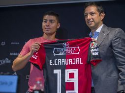 Carvajal llega al Atlas a préstamo por un año y se espera que en días próximos quede solucionado el tema de permiso de trabajo y transfer, para ser registrado oficialmente ante la Liga MX. MEXSPORT / C. De Marchena