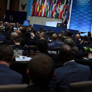 Trump adelanta que la coalición venció al Estado Islámico