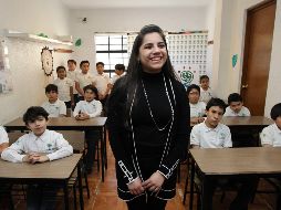 Dafne es una superdotada. Una niña que a los 10 años ya había terminado la preparatoria y a los 13 la licenciatura en Psicología. EFE / M. Guzmán