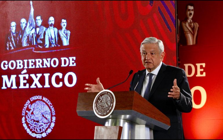 López Obrador señala que hay más de 200 denuncias penales presentadas en la Fiscalía durante enero y febrero. NTX / J. Lira