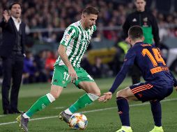 Sánchez marcó el memorable segundo gol bético al 54'. EFE/J. Muñoz