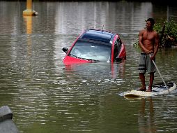 Tempestad causa estragos en Río de Janeiro