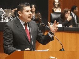 Alejandro Armenta se medirá con el ex candidato Miguel Barbosa, y la senadora del Partido del Trabajo (PT), Nancy de la Sierra, por la candidatura. TWITTER / @armentaconmigo