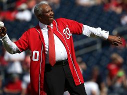 Frank Robinson jugó 21 temporadas en las Grandes Ligas. Es el único que ha obtenido el premio MVP en la Liga Nacional y la Liga Americana. AFP/P. Smith