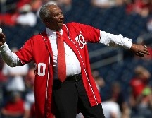 Frank Robinson jugó 21 temporadas en las Grandes Ligas. Es el único que ha obtenido el premio MVP en la Liga Nacional y la Liga Americana. AFP/P. Smith