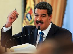 La declaración de Maduro se hizo un día después de que los primeros camiones con ayuda humanitaria para Venezuela arribaran a la ciudad fronteriza colombiana de Cúcuta. EFE / C. Hernández