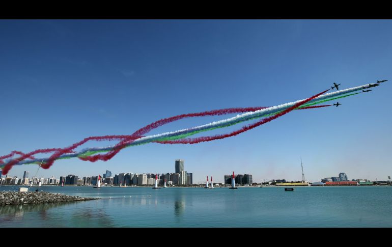 El equipo acrobático 