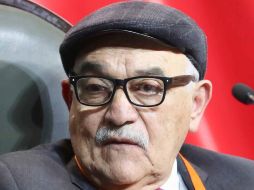 Gilberto Guevara Niebla, subsecretario de Educación Básica de la SEP, durante la audiencia pública en la Cámara de Diputados con especialistas y académicos para analizar la reforma educativa. SUN/A. Ojeda