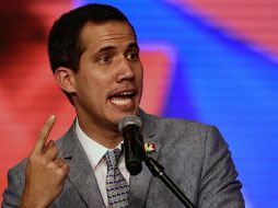 Guaidó se autoproclamó gobernante el pasado 23 de enero luego de que el Legislativo declaró a Maduro en usurpación del cargo. AFP/  F. Parra