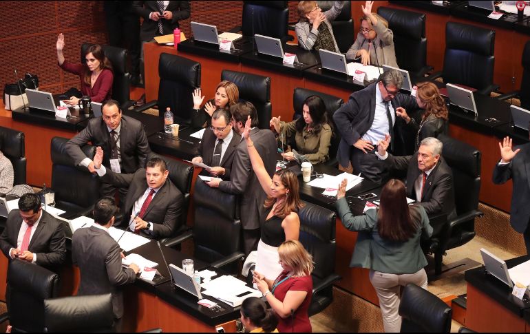 El Senado dispone de 20 días para objetar los nombramientos con una votación de dos terceras partes del pleno. SUN/L. Godínez