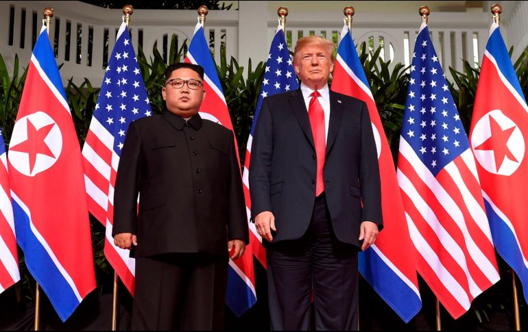 El de Hanoi será el segundo encuentro que mantendrán Kim Jong-un y Trump después de la celebrada el pasado junio en Singapur. AFP/S. Loeb