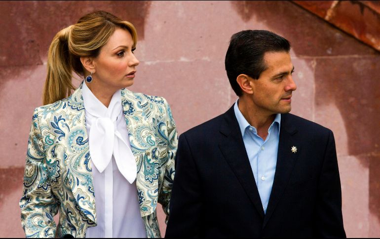 Angélica Rivera tomó la “dolorosa” decisión de divorciarse de Peña Nieto. AFP/H. Guerrero