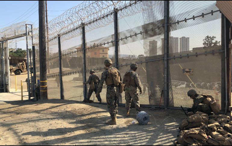 La CBP dijo que unos 27 grupos de más de 100 personas han sido detenidos en la zona. EFE/ ARCHIVO