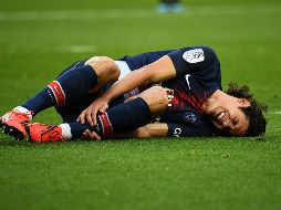 Cavani se perfilaba como titular en Old Trafford el martes junto a Mbappé, pero con la lesión este plan podría cambiar. AFP/A. Poujoulat