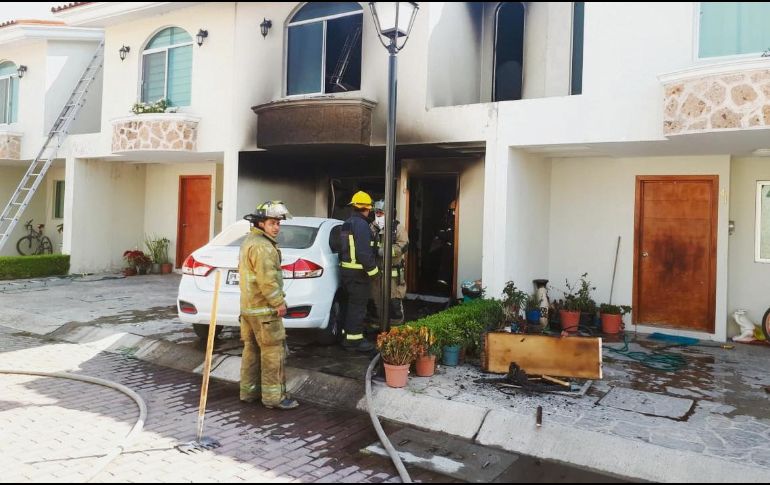 La explosión dejó dos heridos de gravedad. ESPECIAL