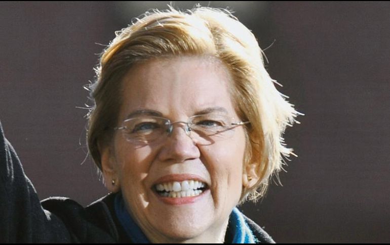 Elizabeth Warren, senadora por Massachusetts. AFP