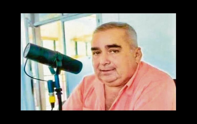 Jesús Ramos, conductor de un noticiero de radio en Tabasco. ESPECIAL