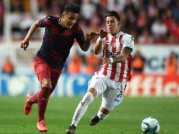 Sepúlveda (D) se mostró participativo toda la noche, pero falló cuando tuvo la ocasión más clara de anotar.  MEXSPORT/I. Ortiz