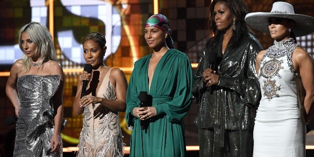 Camila Cabello y Michelle Obama abren un Grammy por la diversidad