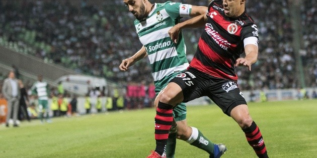 Santos y Tijuana dividen puntos en Torre&oacute;n