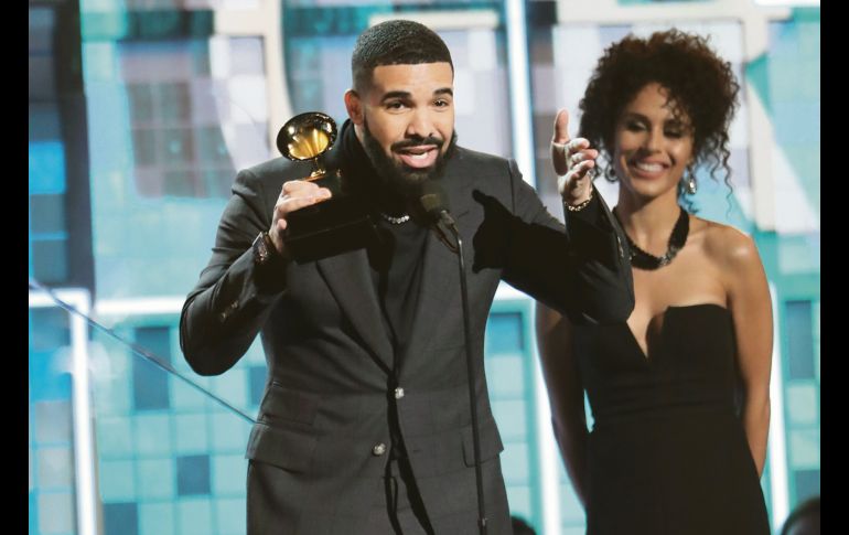 Mejor canción de rap: “God’s Plan”/Drake: Gran competencia tuvo en esta categoría; los dioses del gramófono estuvieron con él. AP