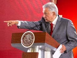 López Obrador acusa que hay siete contratos para gasoductos y CFE tiene que pagar aunque no reciban producto. NTX / J. Pazos