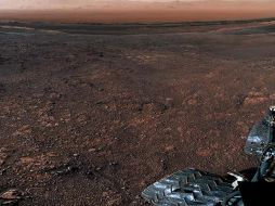 Curiosity confirmó la existencia de hematita en la superficie de Marte, se trata de un mineral rico en hierro el cual suele formarse ante la presencia de agua. ESPECIAL / nasa.gov