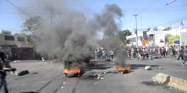 Hait&iacute; suma cinco d&iacute;as de protestas contra el gobierno