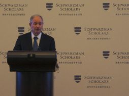 Stephen Schwarzman, director del fondo financiero BlackStone y amigo del presidente Donald Trump, forma parte de los suscriptores del comunicado. AP/Archivo