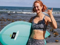 Döerthe Eickelberg, la documentalista, feliz de la vida en Sayulita. EL INFORMADOR / F. González