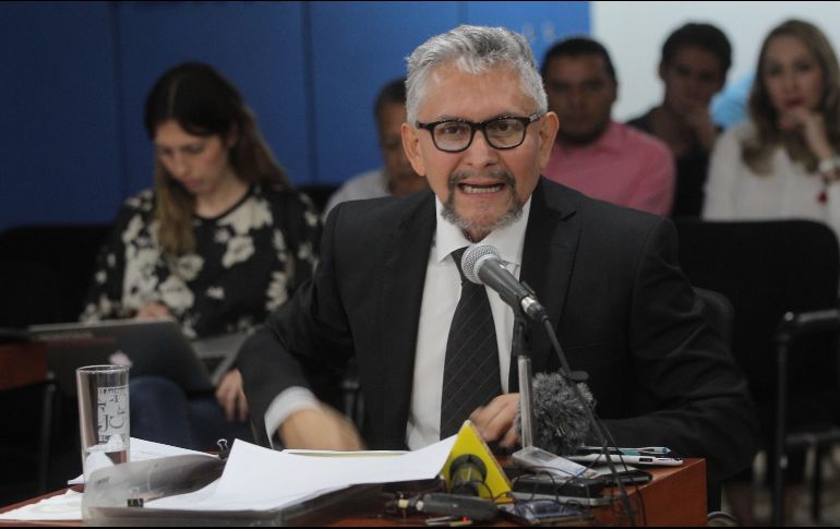 Gerardo Octavio Solís, fiscal estatal, indicó que podrían tardar “algunas semanas” en comprobar las irregularidades. EL INFORMADOR/Archivo