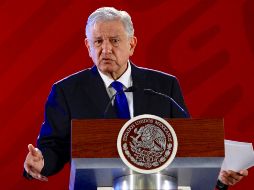 El Presidente López Obrador aclara que su gobierno no está en contra de los empresarios, toda vez que es necesaria la inversión privada, nacional y extranjera. NTX / J. Lira