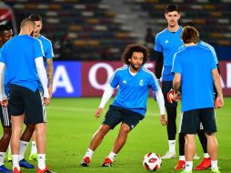 No obstate los elogios, Solari no asegura que Marcelo regresará a la titularidad en Liga de Campeones. AFP/ARCHIVO