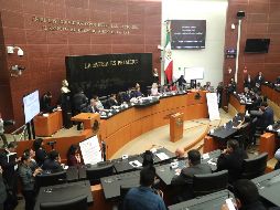 El Senado de la República arrancó el pasado lunes las audiencias públicas sobre la discusión de la minuta que crea la Guardia Nacional. SUN/L. Godínez