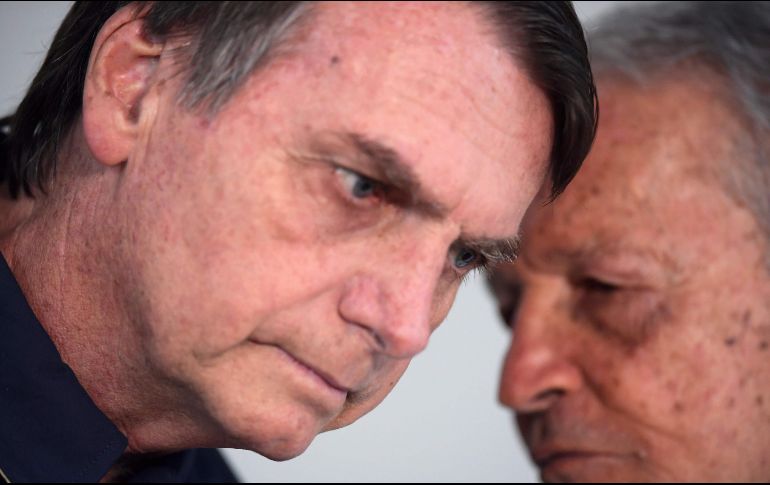 Jair Bolsonaro fue acusado por incitación a la violación e injuria por el incidente con la parlamentaria Maria do Rosário Nunes. AFP/Archivo