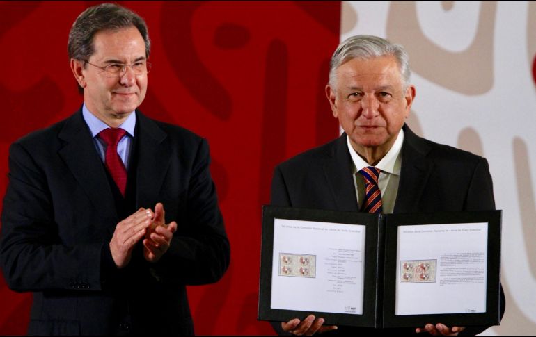 López Obrador recordó que el 12 de febrero de 1959 se firmó el decreto que dio origen a uno de los grandes pilares del sistema educativo mexicano. NTX / J. Lira