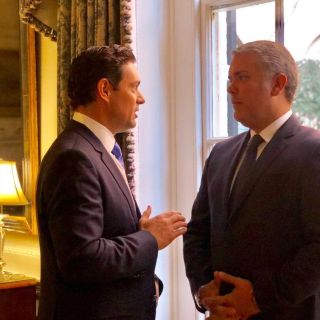 Iván Duque se reúne con representantes de Guaidó en Washington