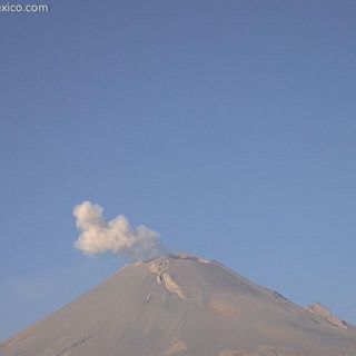 Popocatépetl presenta 95 exhalaciones y tres sismos