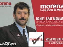 Asaf Manjarrez reportó también que posee un departamento de 2.5 millones de pesos y un automóvil Infiniti modelo 2016. ESPECIAL