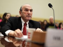 El representante especial de EU para Venezuela, Elliott Abrams, comparece ante el Comité de Exteriores de la Cámara Baja. AFP/A. Wong