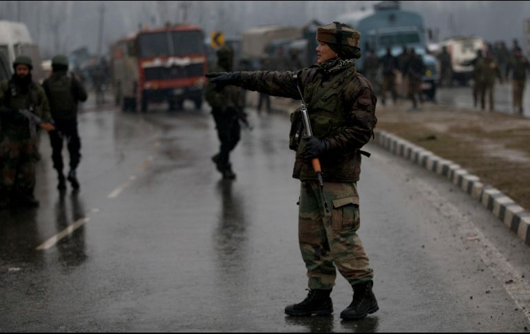 El ataque ocurrió cerca de Pampore, en las afueras de Srinagar, informaron autoridades. AP / D. Yasin