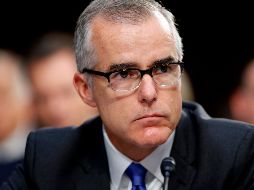 McCabe aseguró que el despido de James Comey desencadenó alarmas de una amenaza contra la controvertida investigación sobre la injerencia rusa. AP / ARCHIVO