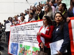 Maestras “temen que haya represalias en su contra”, pues denunció que han recibido llamadas de parte de la Secretaría de Bienestar para pedirles que “bajen la guardia”. NTX / G. Granados